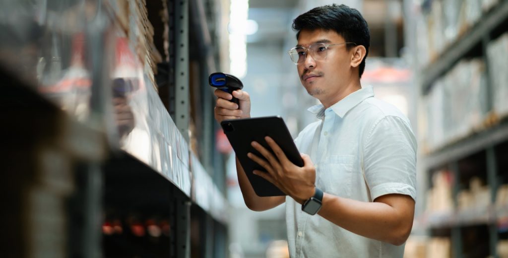 man-scanning-inventory